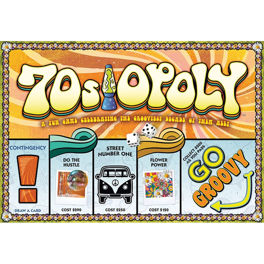 70s-OPOLY BOARD GAME