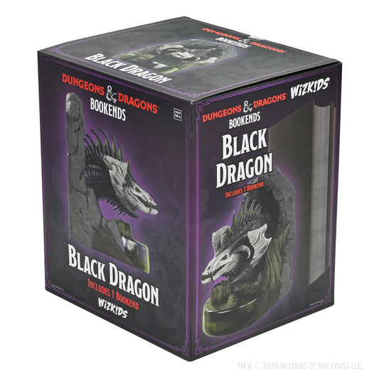 D&D BLACK DRAGON BOOKEND