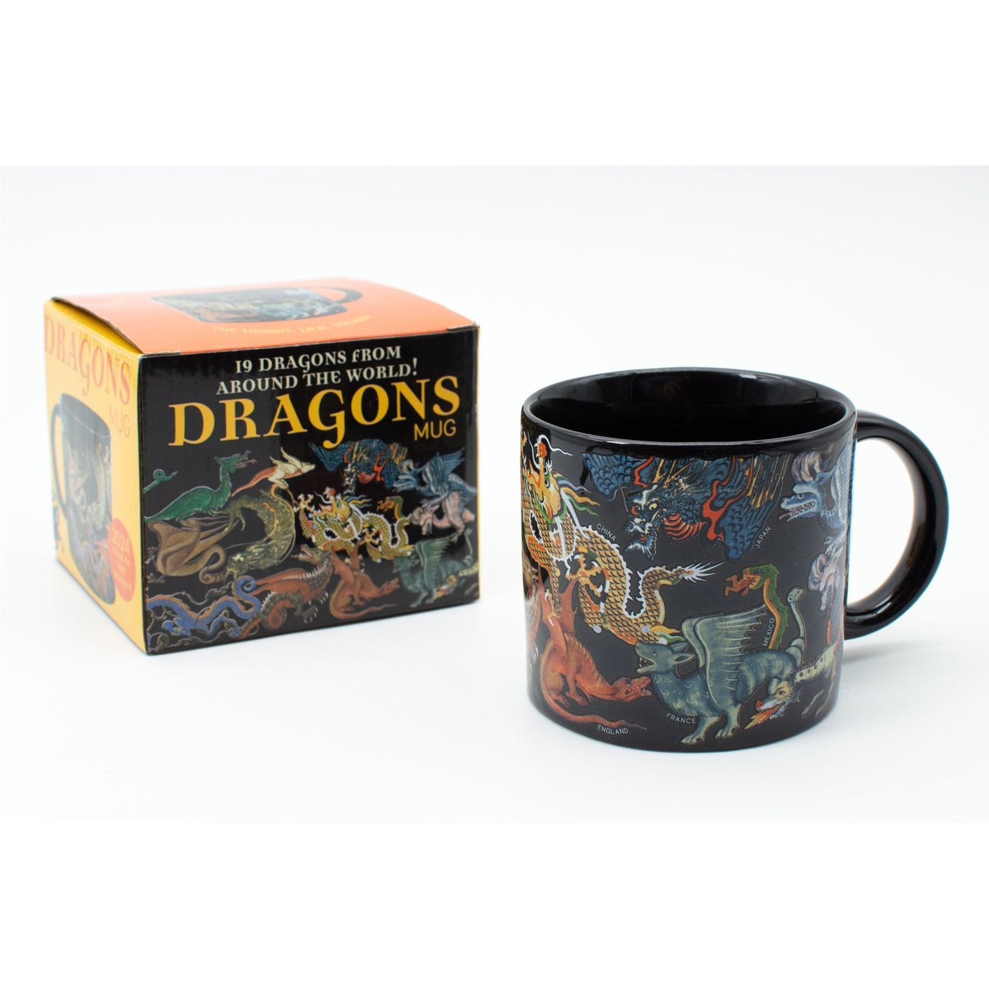 DRAGONS OF THE WORLD MUG