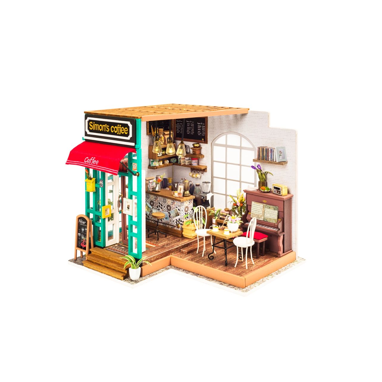 SIMON'S COFFEE DIY MINIATURE HOUSE