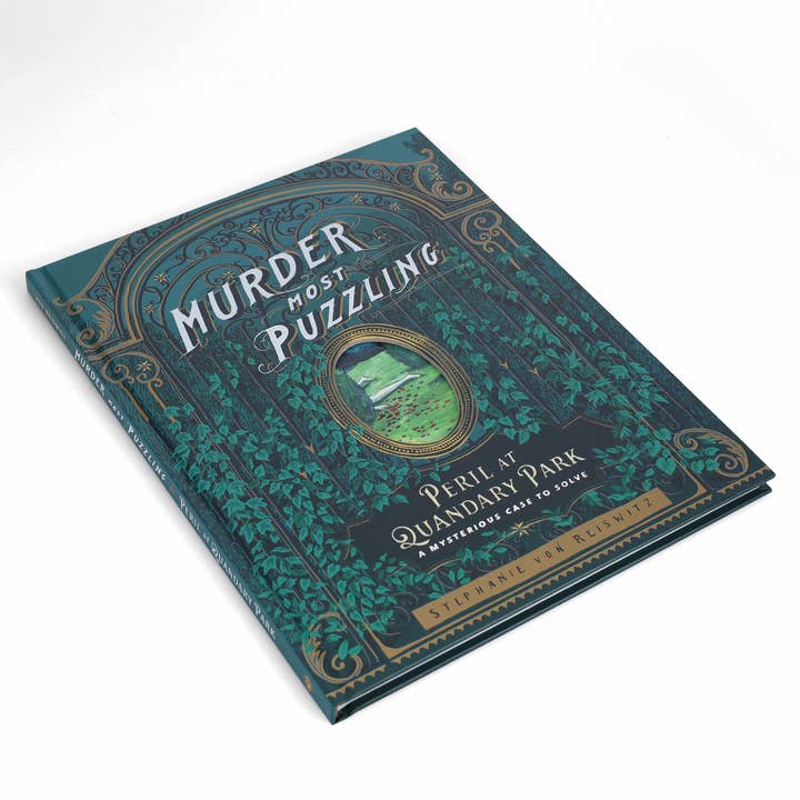 MURDER MOST PUZZLING: PERILOUS PUZZLES OF QUANDARY PARK BY STEPHANIE VON REISWITZ (Copy)