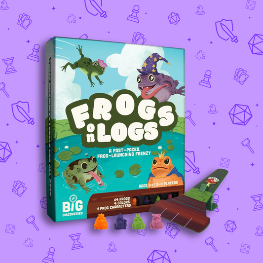 FROGS ON LOGS