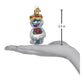 BOO BERRY GLASS HOLIDAY ORNAMENT