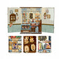 SWEET MARIE PASTRY SHOP 3-D WOODEN MINIATURE BOOK NOOK KIT