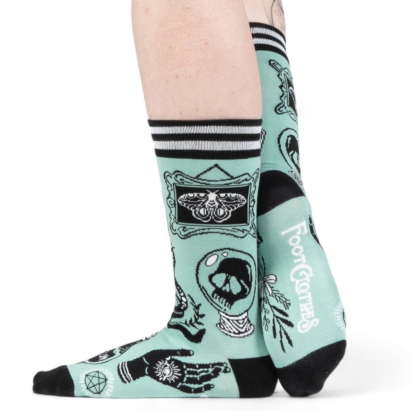 ENCHANTMINT CREW SOCKS BY FOOTCLOTHES