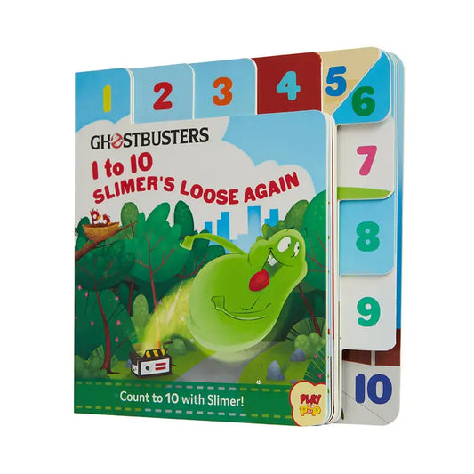 GHOSTBUSTERS 1 TO 10 SLIMER'S LOOSE AGAIN BOARD BOOK