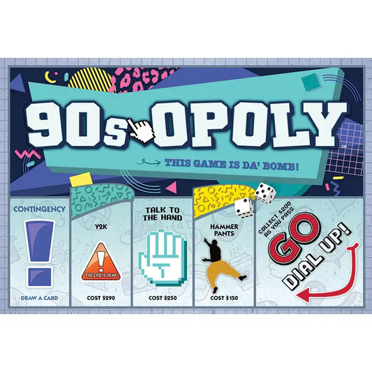 90s-OPOLY BOARD GAME