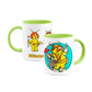 FRAGGLE ROCK DOOZER COLORED MUG (GREEN)
