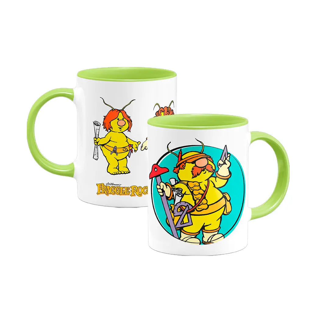 FRAGGLE ROCK DOOZER COLORED MUG (GREEN)
