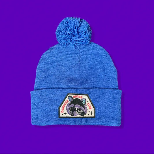 DUMPSTER DIVING CLUB POM POM BEANIE