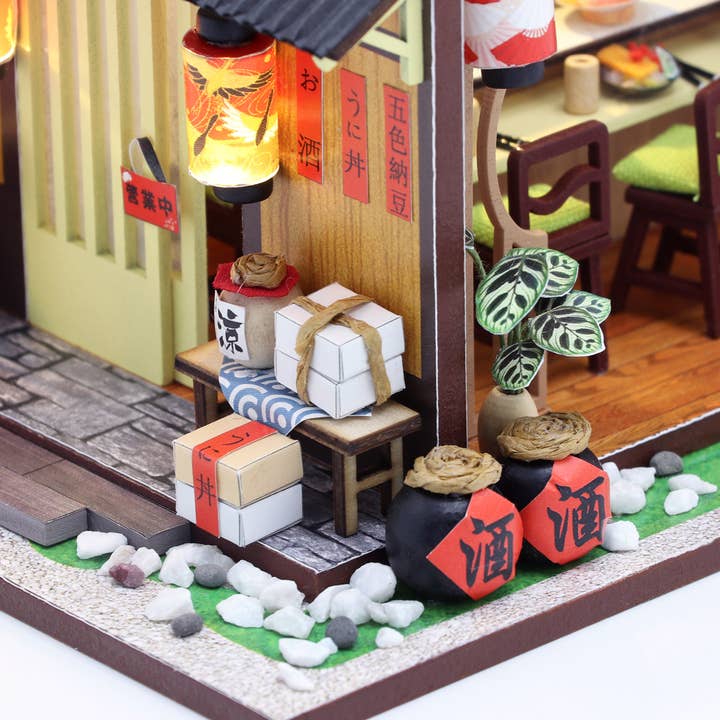 SUSHI HOUSE: DIY MINIATURE HOUSE KIT