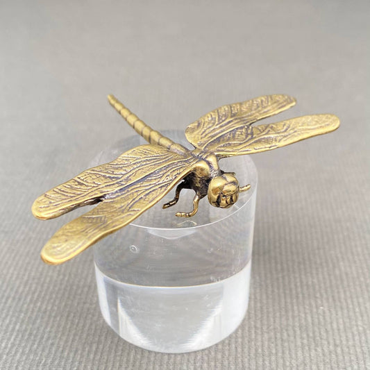 MINIATURE BRASS DRAGONFLY
