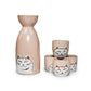 HAPPY CAT PINK SAKE SET
