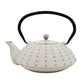 WHITE TOKUSA 40 OZ TEAPOT