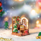 ROLIFE CHRISTMAS FIREPLACE DIY MINIATURE HOUSE KIT