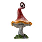 GOBLINCORE BIG MAGIC MUSHROOM STATUE (ORANGE)