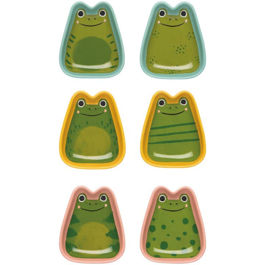 ASSORTED FROG TRINKET DISH BY DANICA JUBILEE