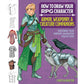 HOW TO DRAW YOUR RPG CHARACTER: ARMOR, WEAPONRY & CREATURE COMPANIONS – GUIDE TO DRAWING CLOTHING, ARMOR, SWORDS, AND DRAGONS FOR ROLE-PLAYING ELVES, ... CUSTOMIZE YOUR FANTASY CHARACTER STEP BY STEP BY CHRISSA BARTON