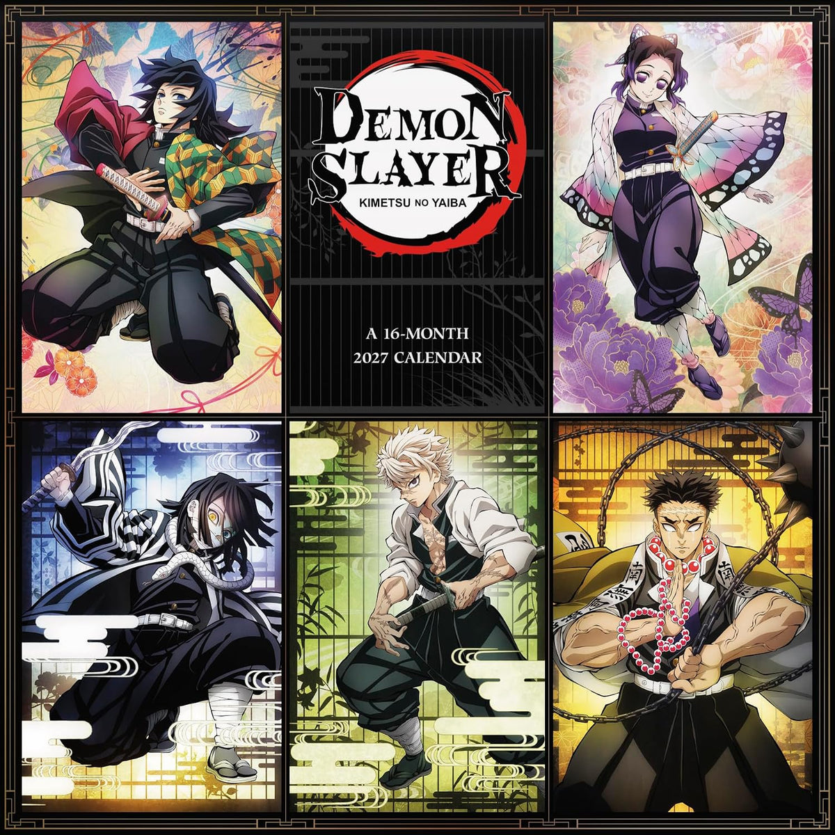 2027 DEMON SLAYER: KIMETSU NO YAIBA 16 MONTH WALL CALENDAR