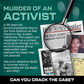 MURDER MYSTERY CASES: MURDER OF AN ACTIVIST