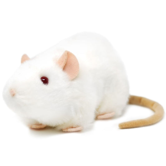 WHITE RAT PLUSH