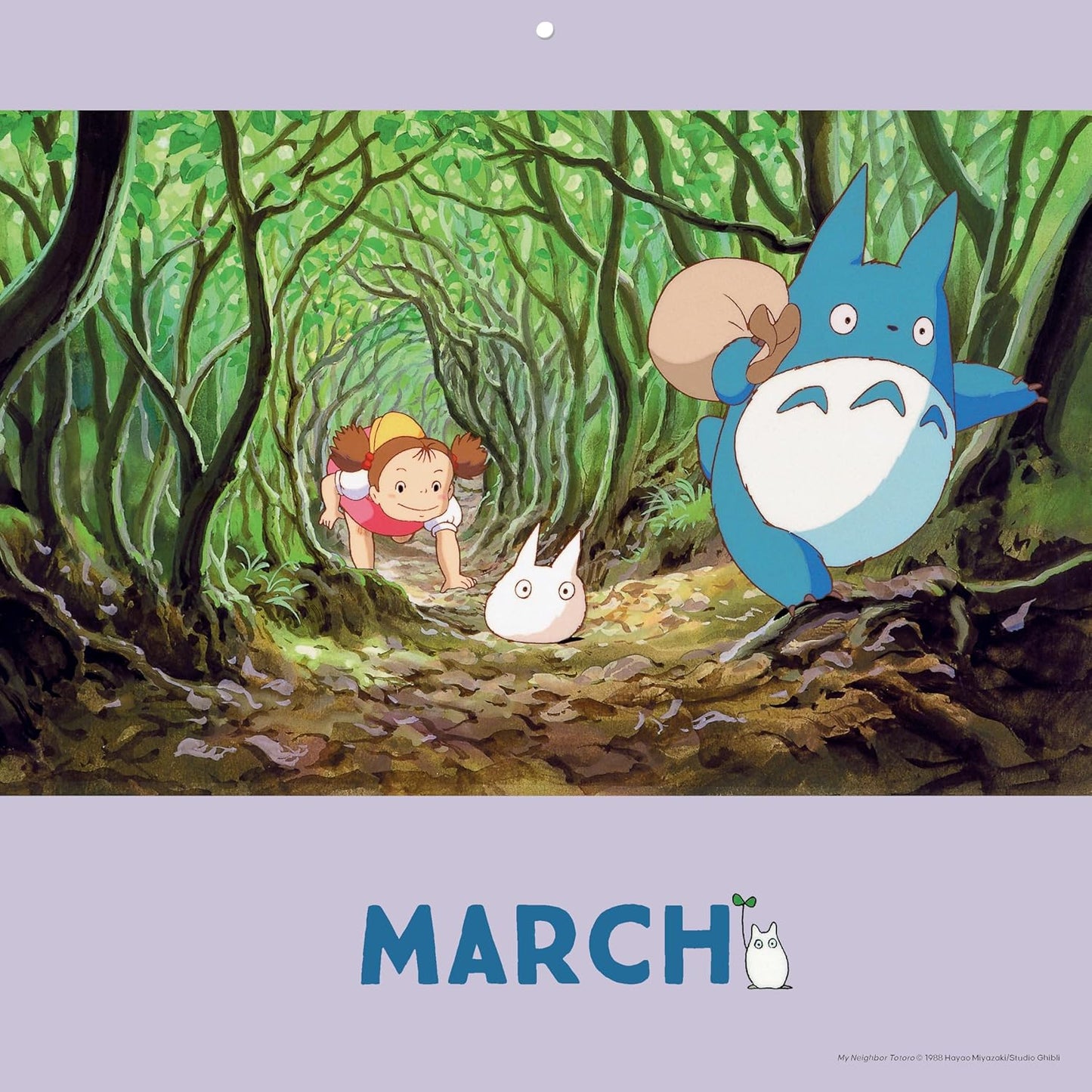 MY NEIGHBOR TOTORO 2026 WALL CALENDAR