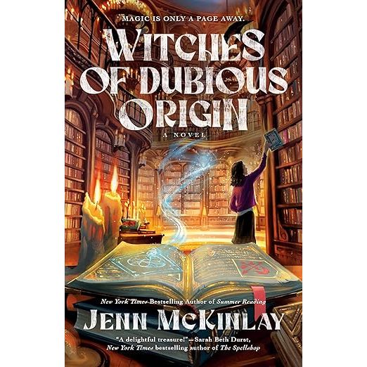 WITCHES OF DUBIOUS ORIGIN BY JENN MCKINLAY
