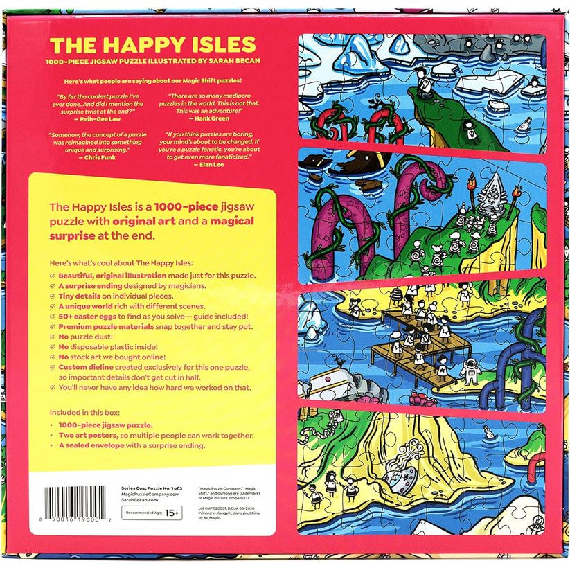 THE HAPPY ISLES 1000 PC