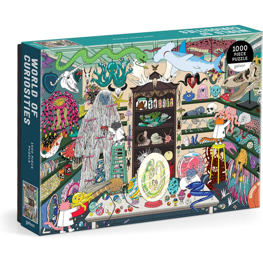 WORLD OF CURIOSITIES 1000 PIECE JIGSAW PUZZLE