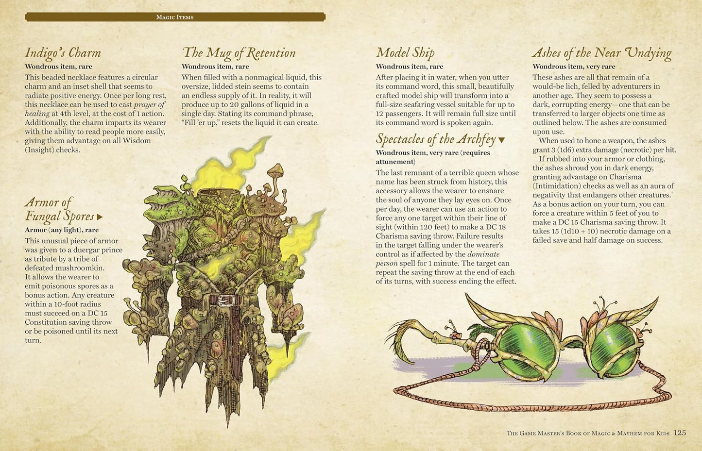 THE GAME MASTER'S BOOK OF MAGIC & MAYHEM FOR KIDS