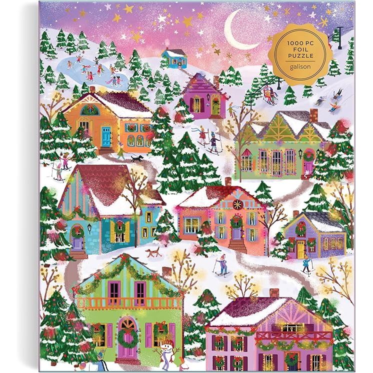 SNOWCAP VILLAGE 1000PC PUZZLE