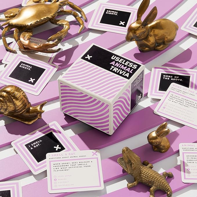 USELESS ANIMAL TRIVIA GAME