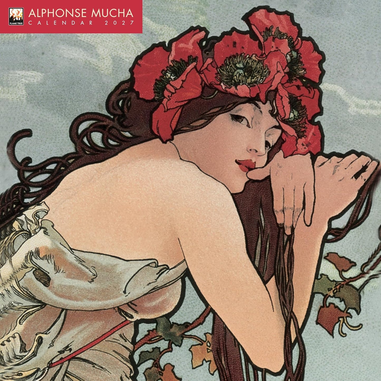 ALPHONSE MUCHA WALL CALENDAR 2027