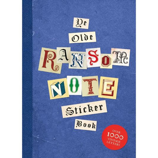 YE OLDE RANSOM NOTE STICKER BOOK