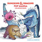 DUNGEONS & DRAGONS POP MANGA COLORING BOOK