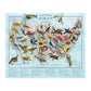 USA STATE BIRDS 1000PC PUZZLE