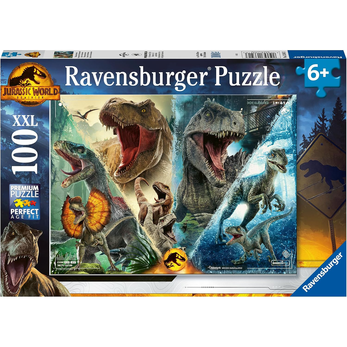 JURASSIC WORLD DOMINION 100PC XXL PUZZLE