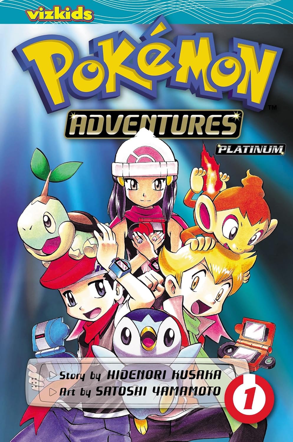 POKEMON ADVENTURES DIAMOND, PEARL, AND PLATINUM VOLUME 1 BY HIDENORI KUSAKA AND SATOSHI YAMAMOTO