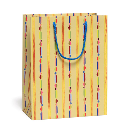 GEOMETRIC STRIPE GIFT BAG