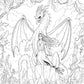 MYTHOGRAPHIC COLOR AND DISCOVER: ROMANTASY: AN ARTIST’S COLORING BOOK OF FANTASY ROMANCE BY WERONIKA KOLINSKA