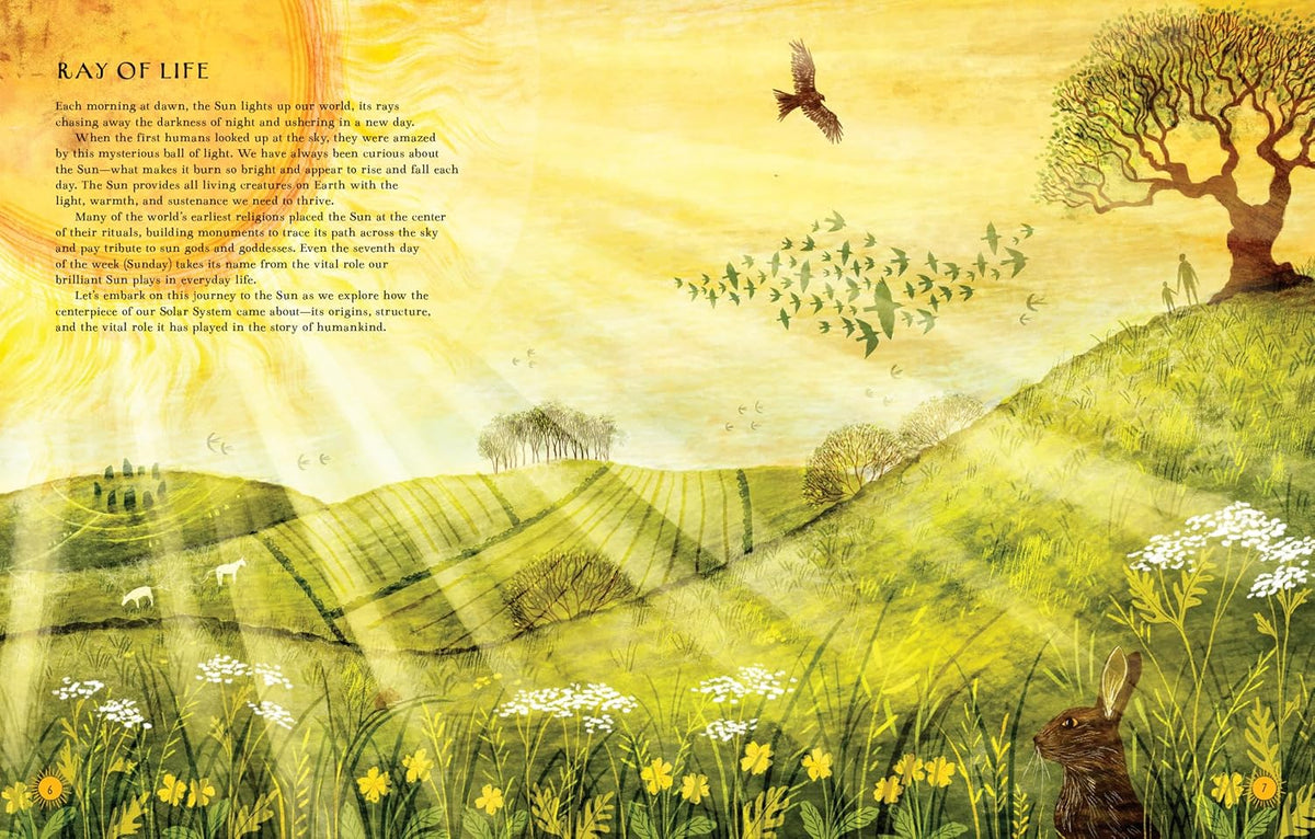 BRILLIANT SUN, LUMINOUS MOON BY AGNES MONOD-GAYRAUD, ILLUSTRATED BY ELIN MANON