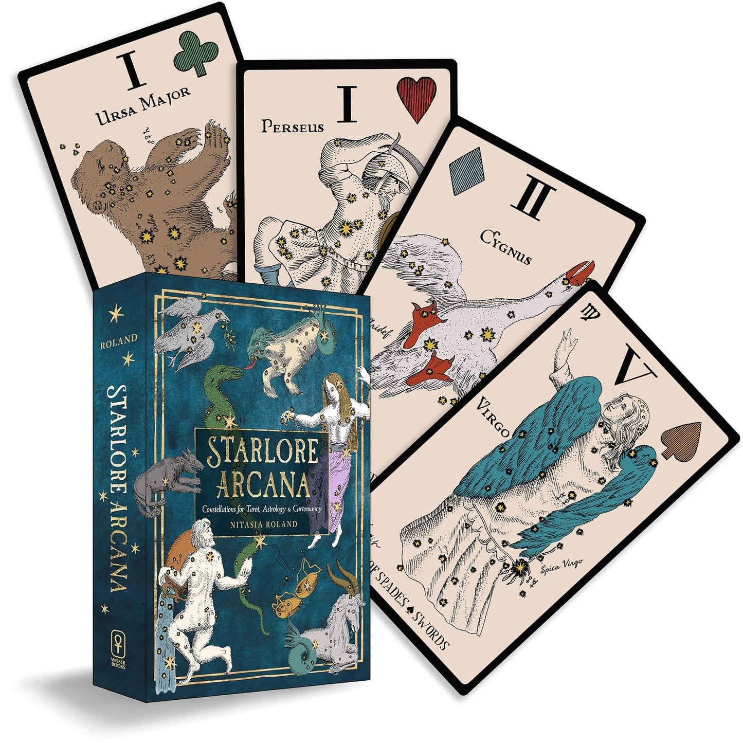 STARLORE ARCANA: CONSTELLATIONS FOR TAROT, ASTROLOGY, AND CARTOMANCY BY NITASIA ROLAND