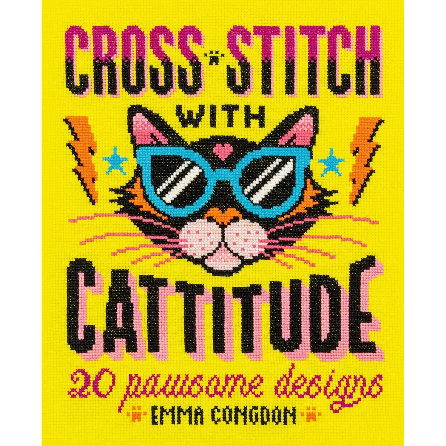 CROSS STITCH WITH CATTITUDE BY EMMA CONGDON