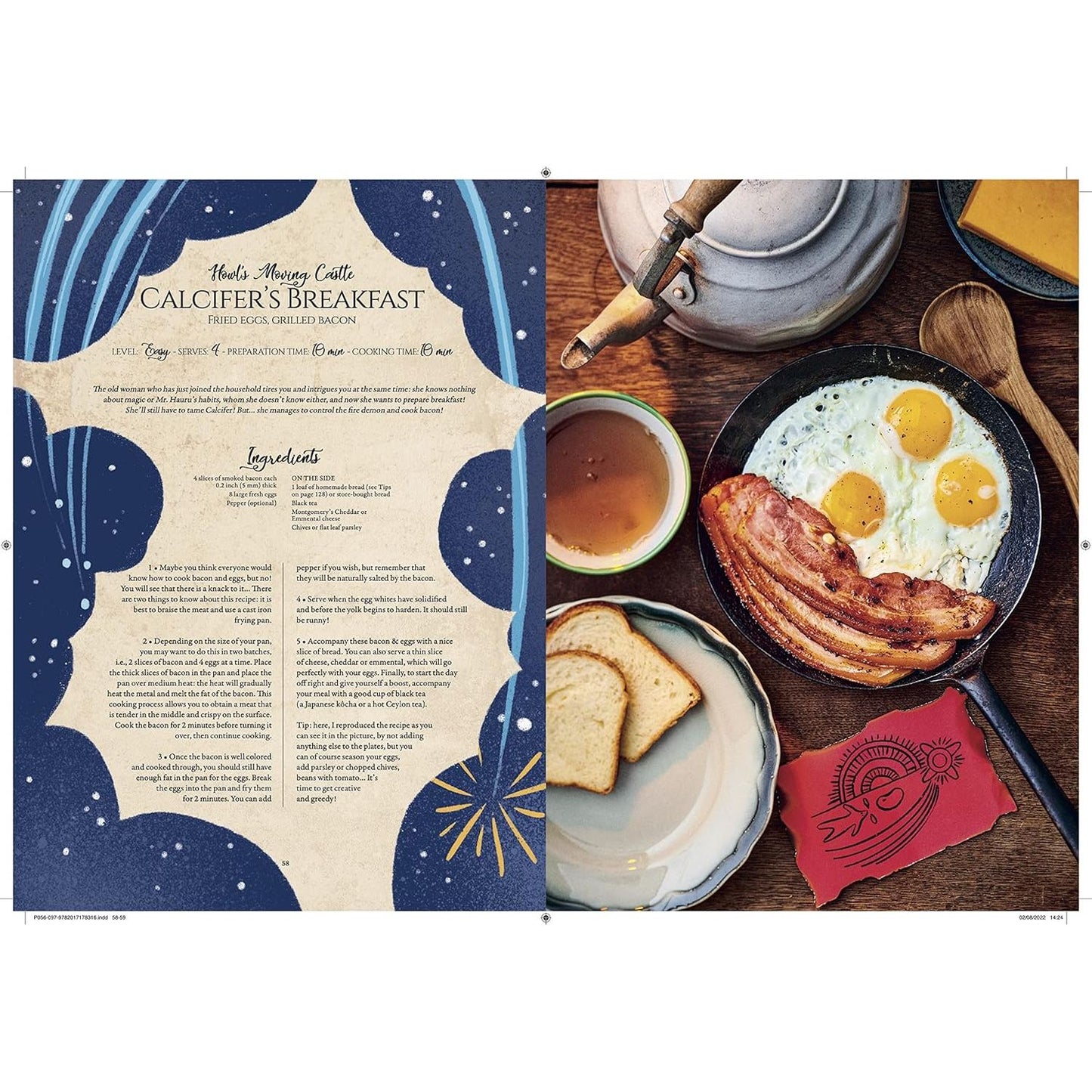 THE UNOFFICIAL GHIBLI COOKBOOK BY THIBAUD VILLANOVA