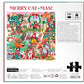 MERRY CATMAS 500 PC PUZZLE