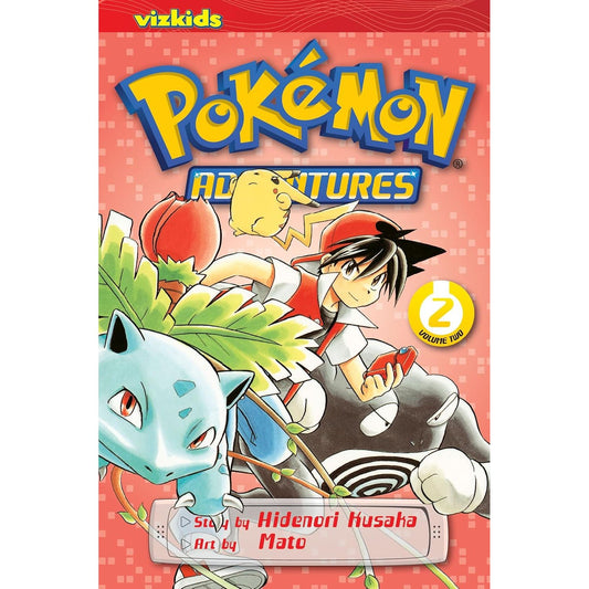 POKEMON ADVENTURES VOLUME 2 BY HIDENORI KUSAKA AND MATO