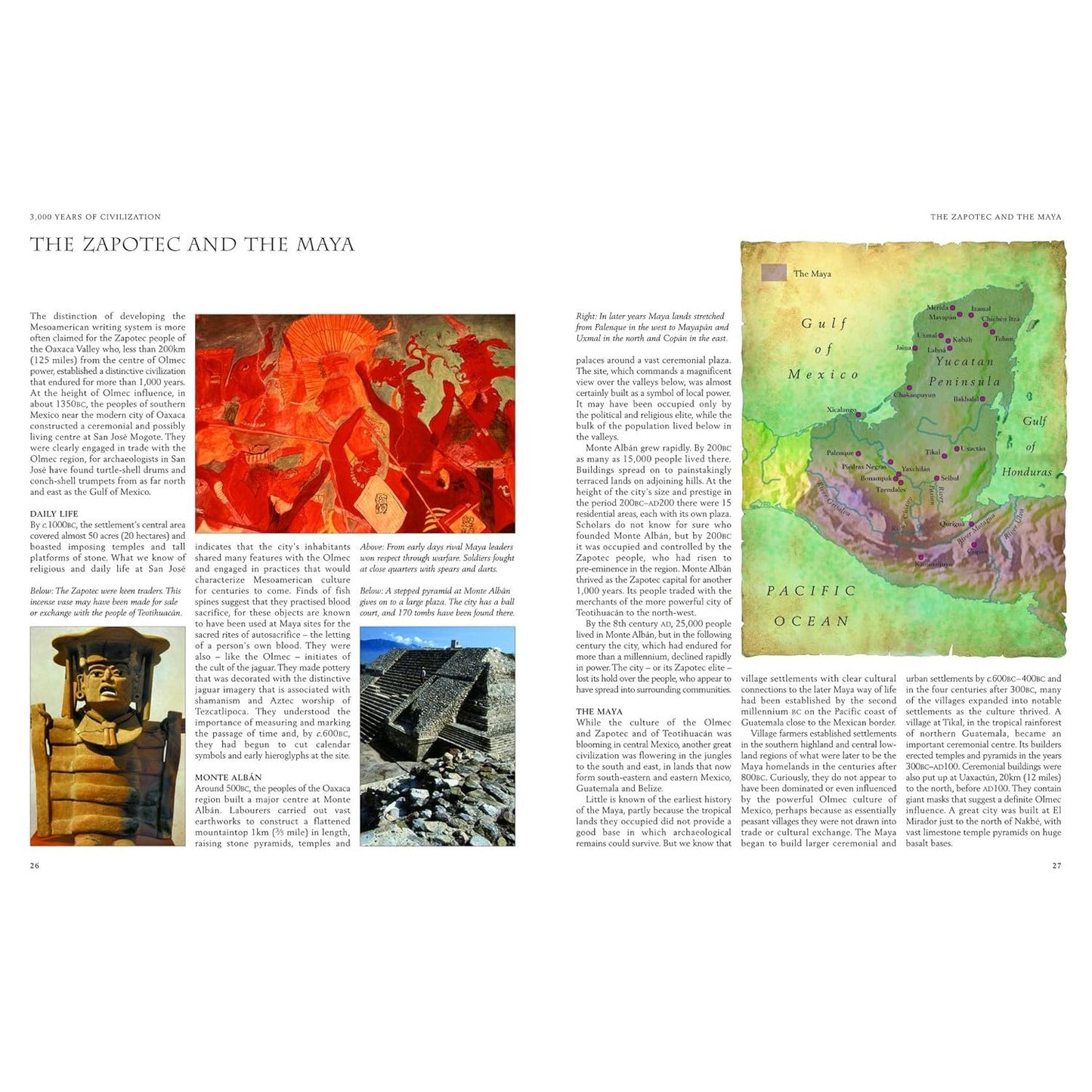 AZTEC AND MAYA: AN ILLUSTRATED HISTORY BY CHARLES PHILLIPS