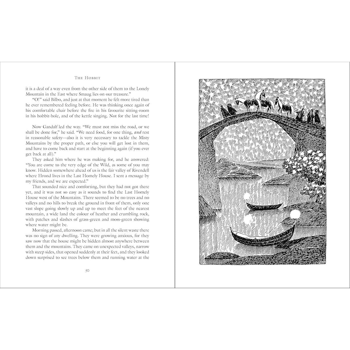 THE HOBBIT ILLUSTRATED BY TOVE JANSSON