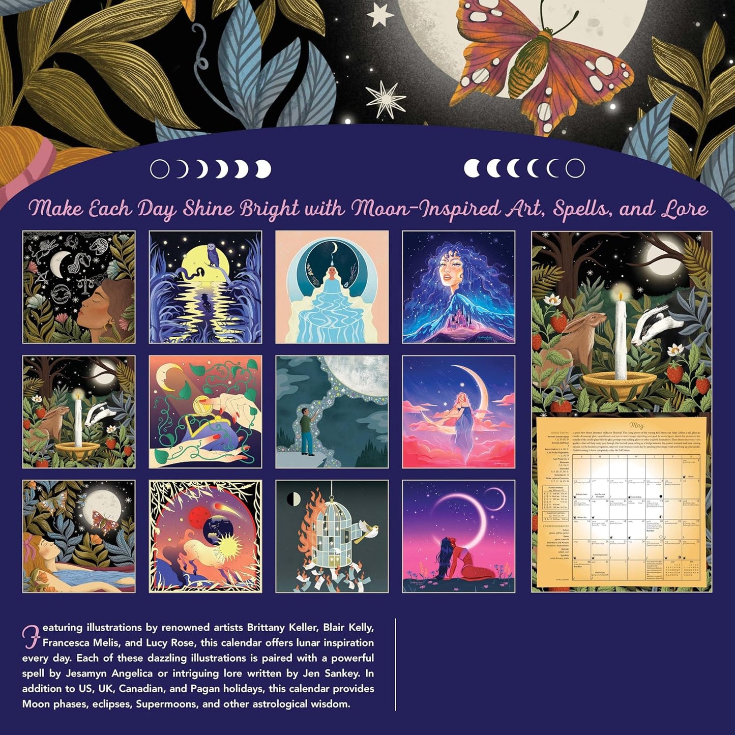 LLEWELLYN'S 2027 MAGICAL MOON CALENDAR: SPELLS & LORE