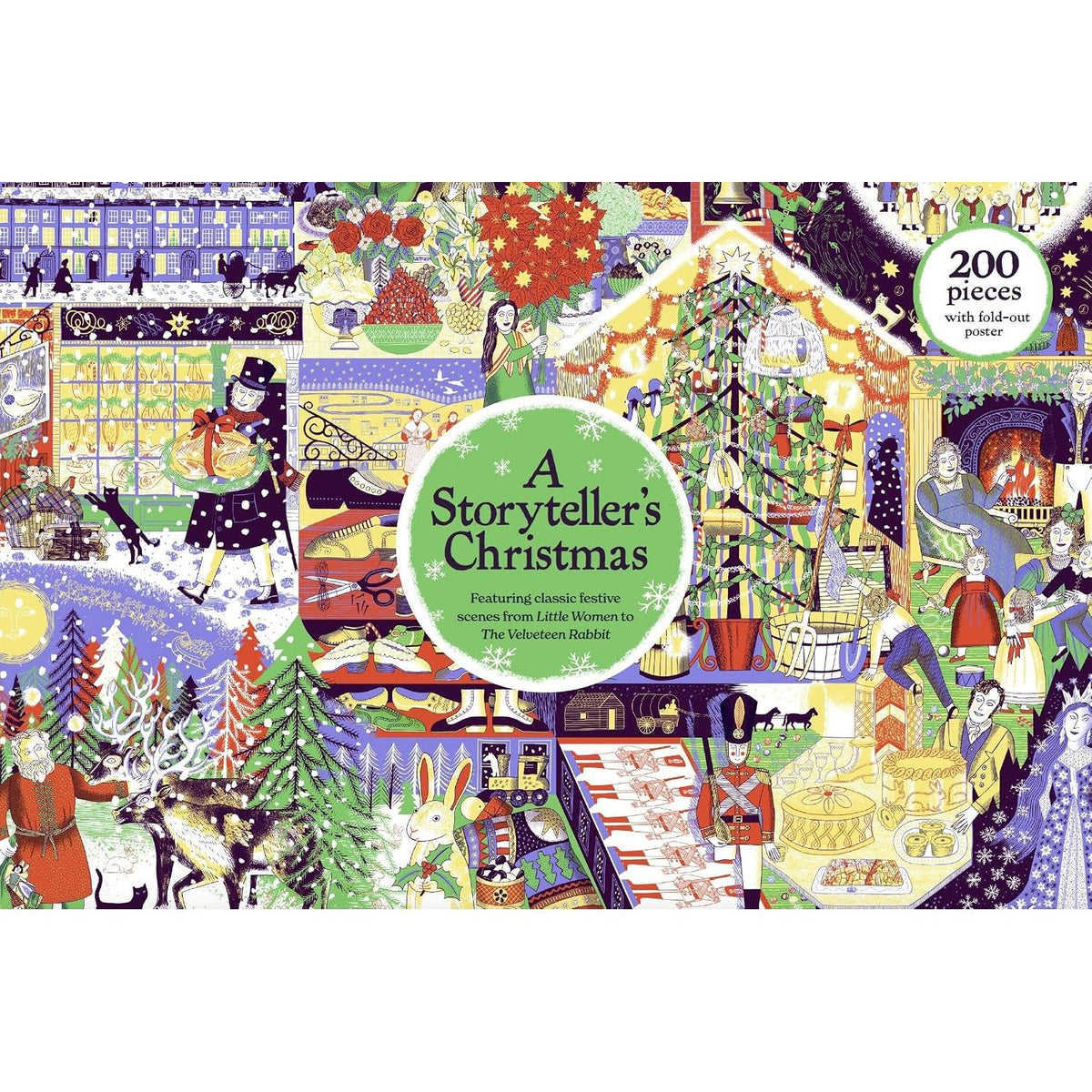 A STORYTELLER’S CHRISTMAS: A 200-PIECE JIGSAW PUZZLE